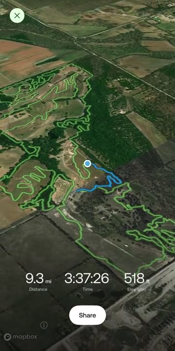 Still frame from the May 23 trial hike at Erwin Park